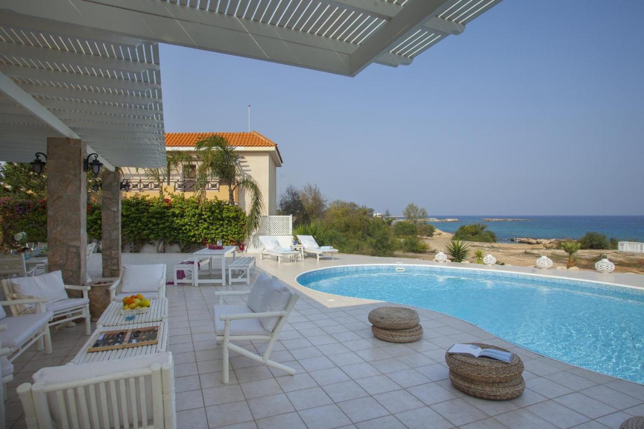 Mimoza Seafront Villa Protaras Exterior foto